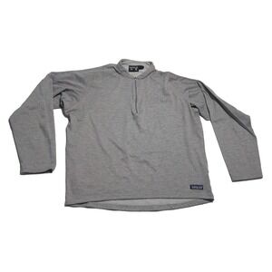 Patagonia Vintage R.5 1/4 Zip Sweater Men's Large Grey USA